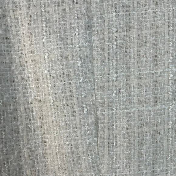 ZARA Double Breasted Tweed Blazer Gold Button ASO Kate Royal Ecru White S - Picture 9 of 12